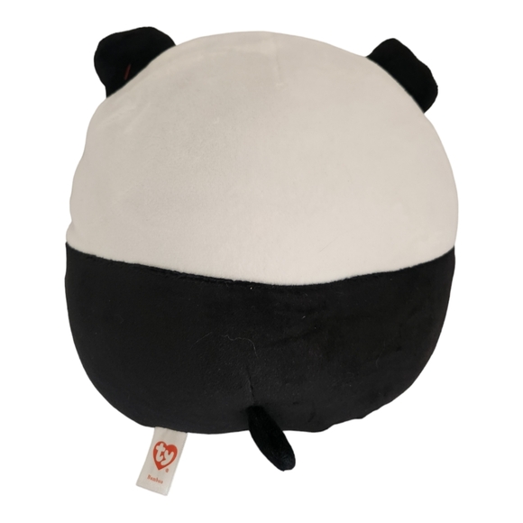 NWT - Squish-A-Boos TY Beanie Panda Bear BAMBOO 8" inch  Plush - Picture 2 of 4